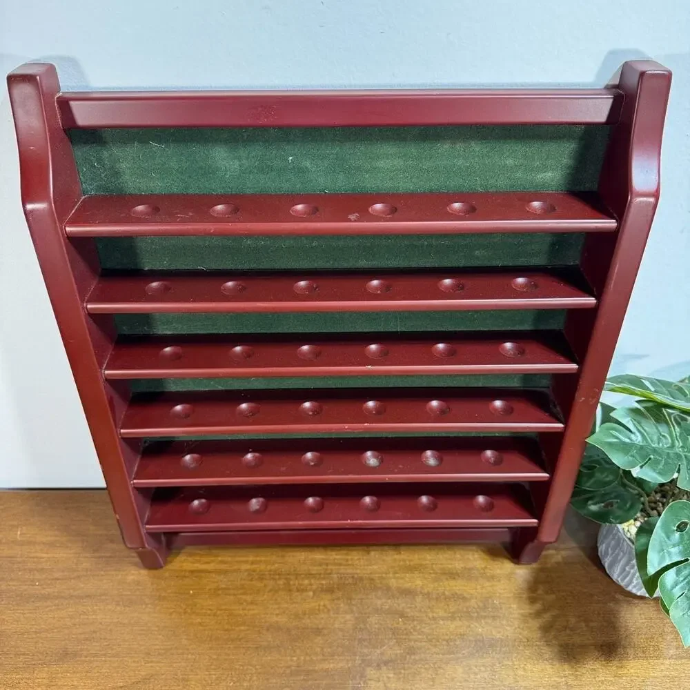 Wooden Golf Ball Display Rack Holds 36 Balls 16